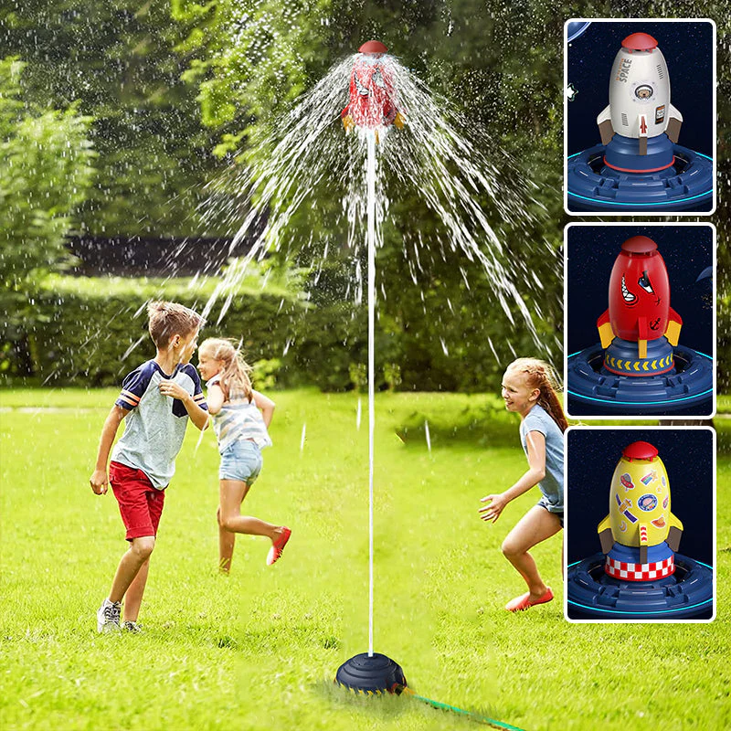 Summer Toy Outdoor Yard Rocket Sprinkler - Image 9