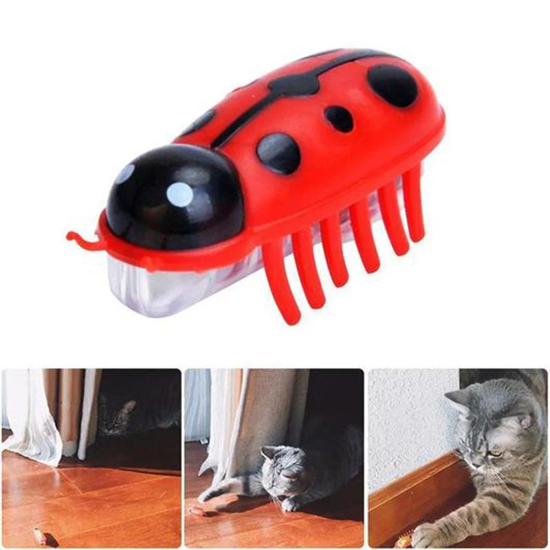 Super Robot Bug Toy for Cats - 2 Pcs - Image 4