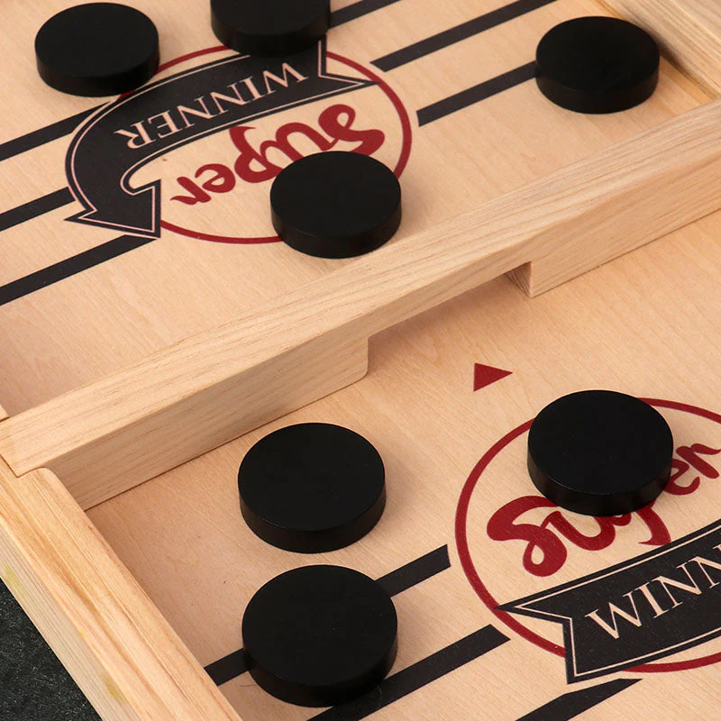 Table Desktop Battle 2 in 1 Ice Hockey Game - Image 7