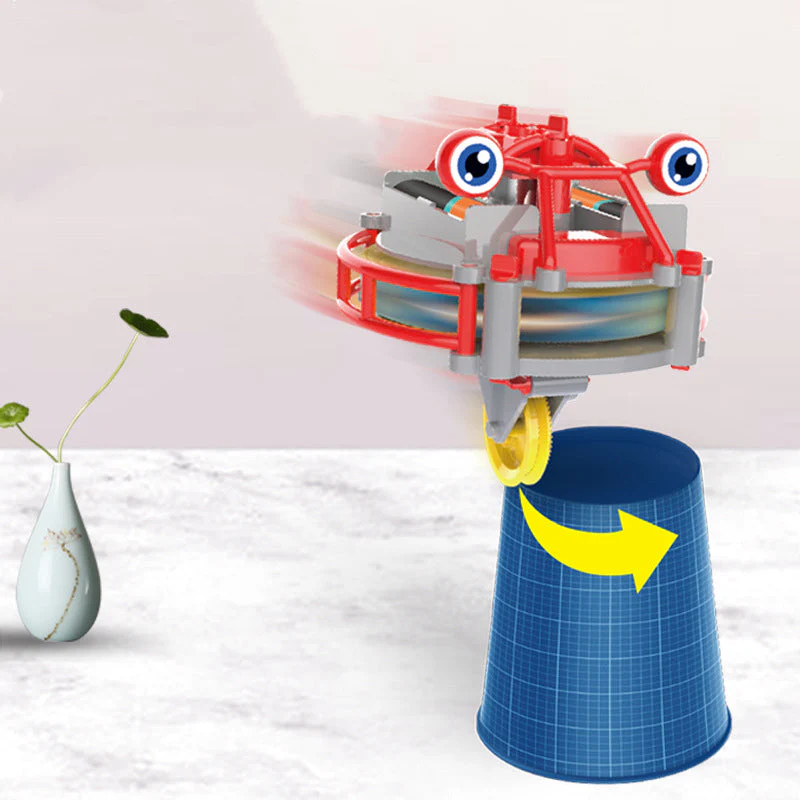 Tightrope Walking Wheelbarrow Toy - Image 5