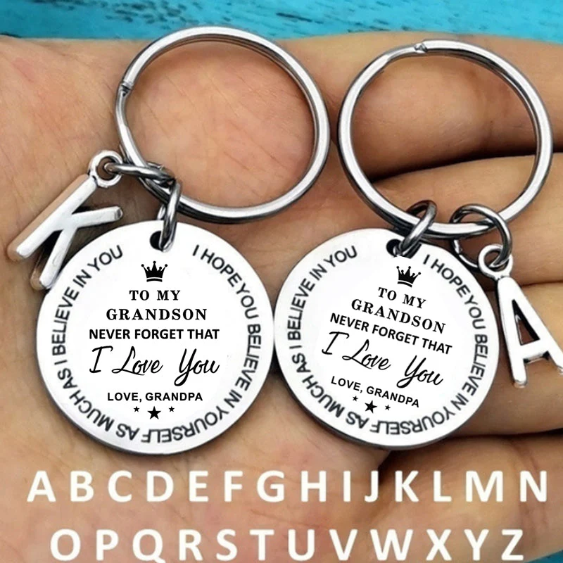 To My Granddaughter/Grandson Keychain - Image 6