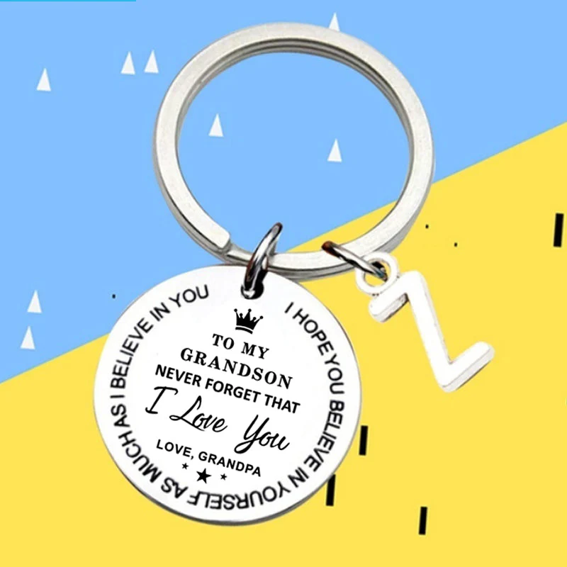 To My Granddaughter/Grandson Keychain - Image 7