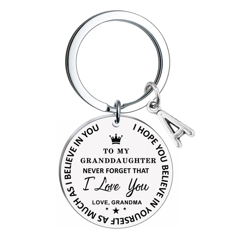 To My Granddaughter/Grandson Keychain - Image 9