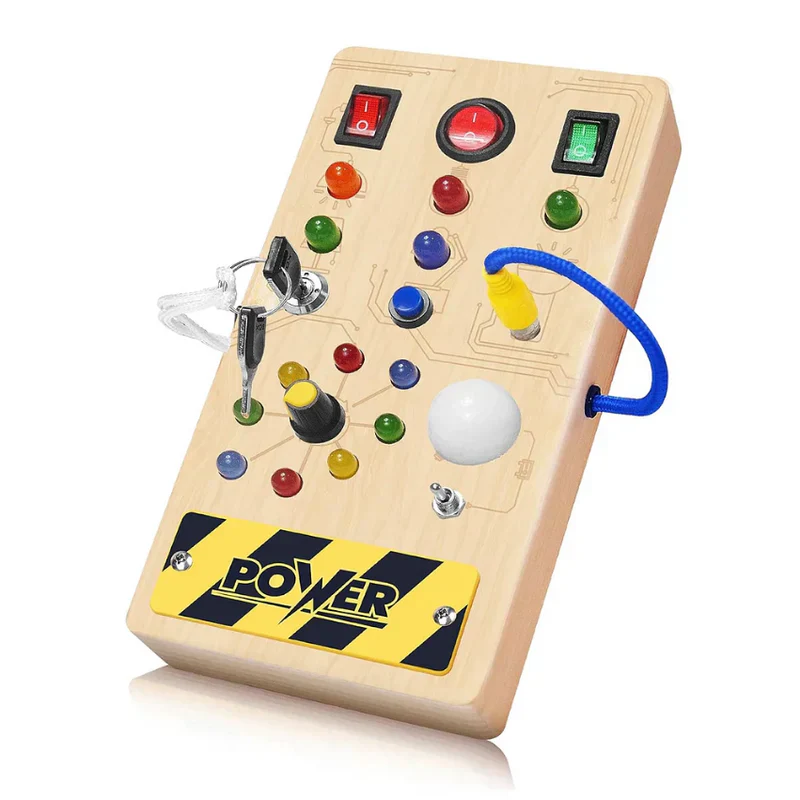 TODDLER BUSY BOARD - Image 11