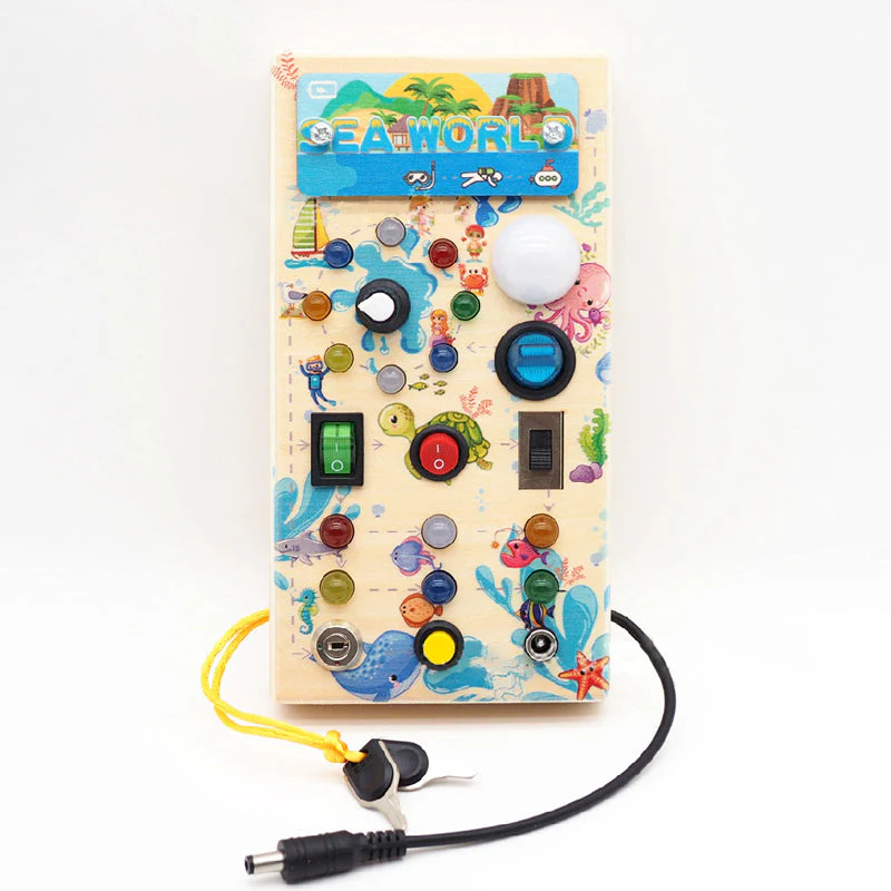 TODDLER BUSY BOARD - Image 13