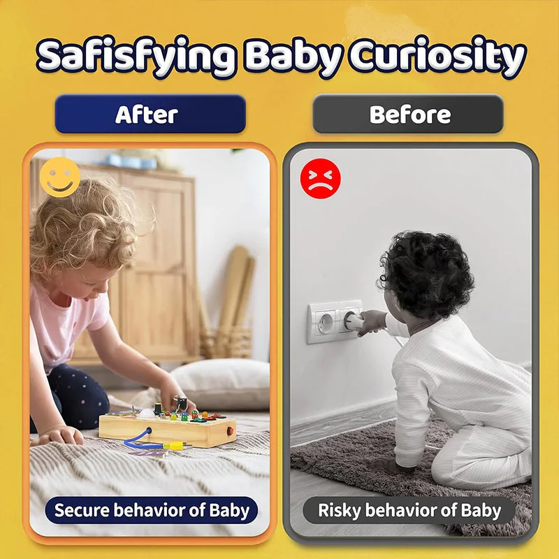 TODDLER BUSY BOARD - Image 4