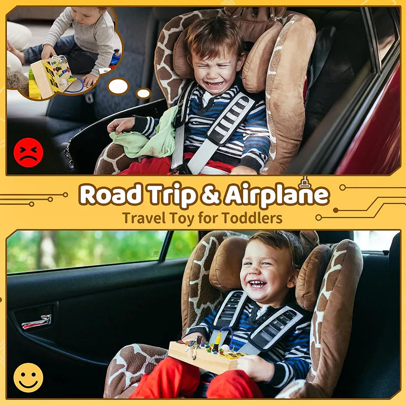TODDLER BUSY BOARD - Image 6