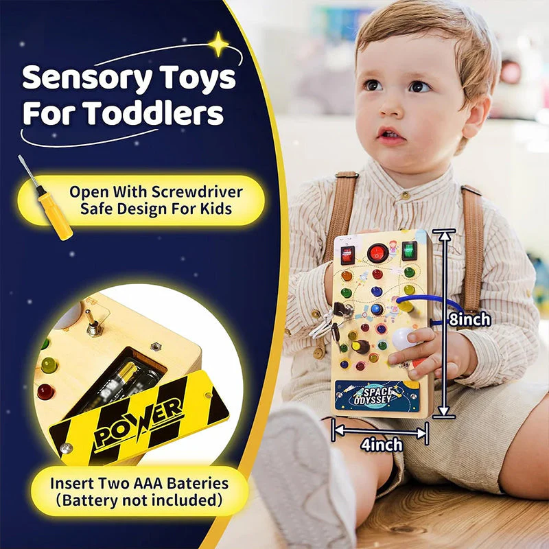 TODDLER BUSY BOARD - Image 8