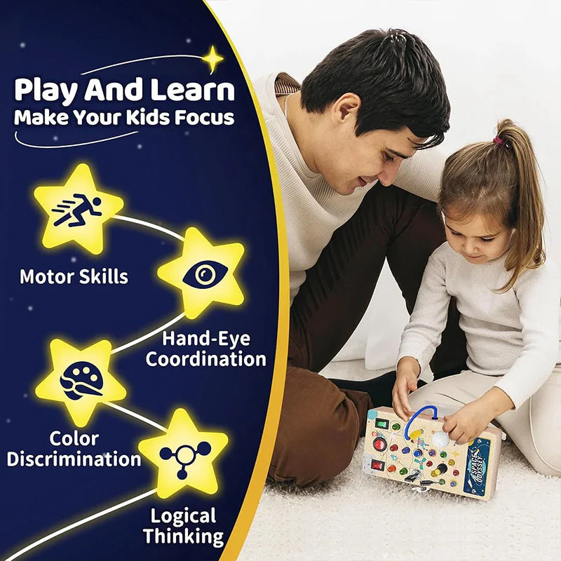 TODDLER BUSY BOARD - Image 9