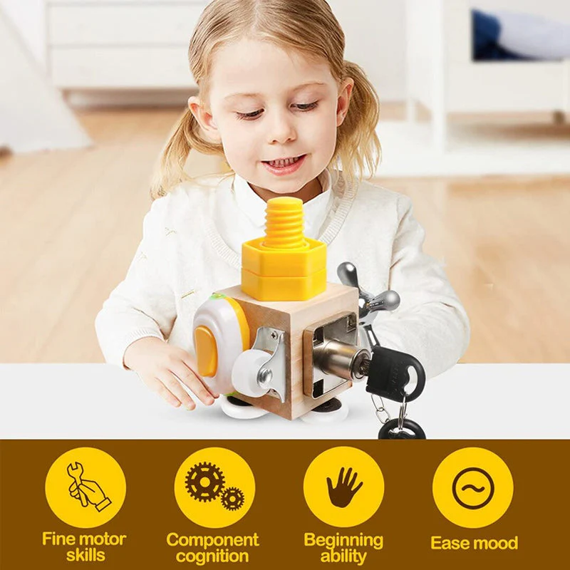 Toddler Busy Board Montessori Toys - Image 2