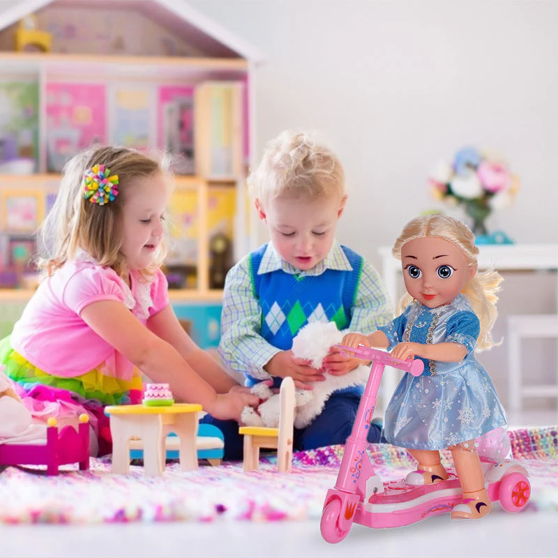 Toys for Girl, Remote Control Universal Scooter Doll - Image 6
