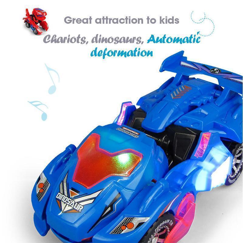 Transforming Dinosaur LED Car (Random color) - Image 4