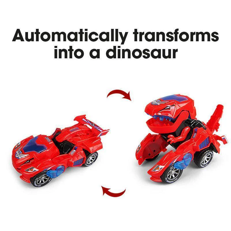 Transforming Dinosaur LED Car (Random color) - Image 5
