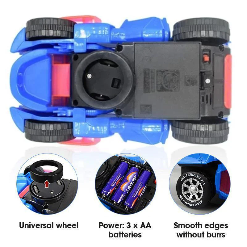 Transforming Dinosaur LED Car (Random color) - Image 6