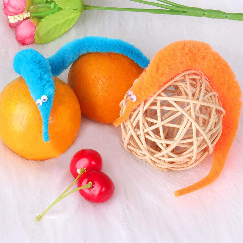 Twisty Fuzzy Worm Toys - Image 5