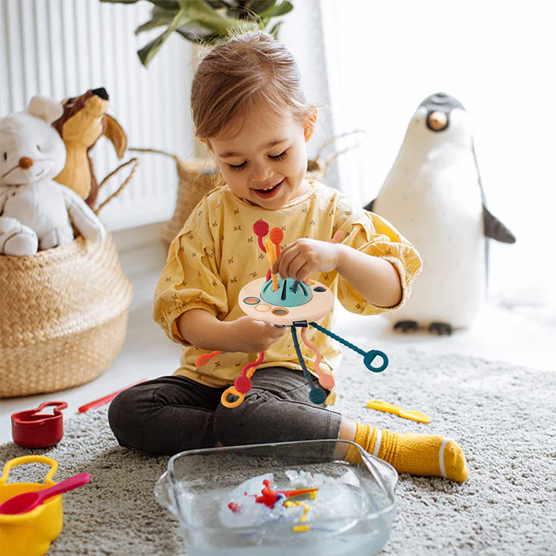 UFO Silicone Pulling Toy - Image 10