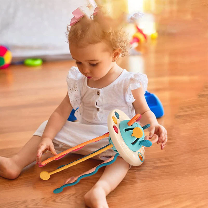 UFO Silicone Pulling Toy - Image 8