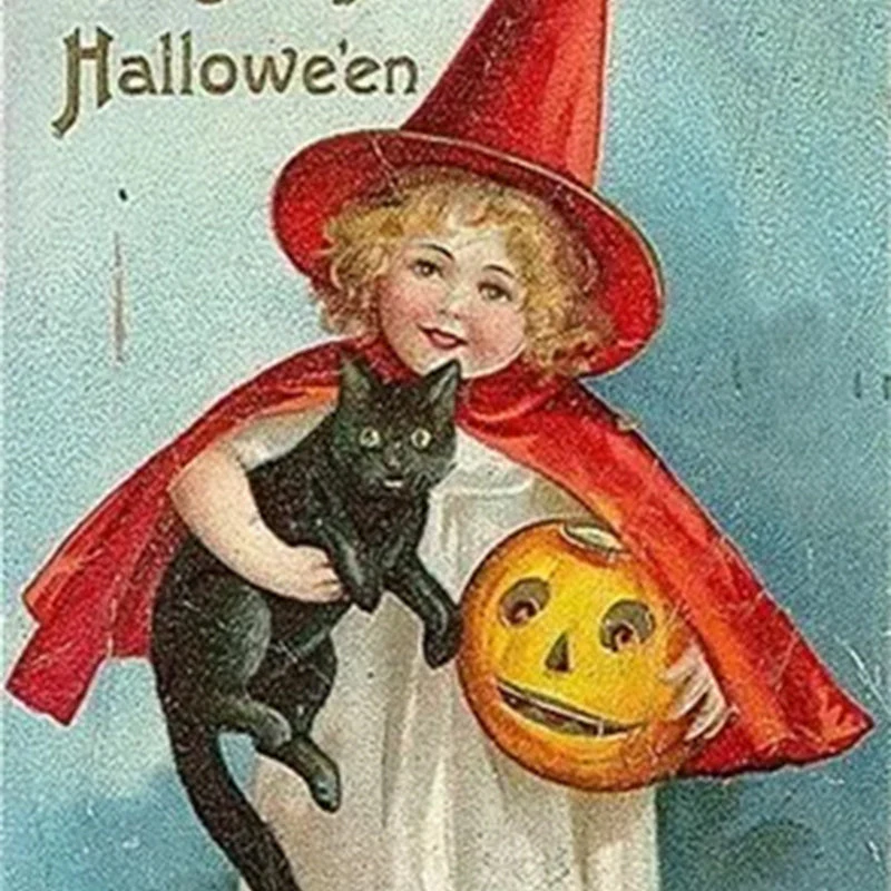Vintage Halloween Postcard (24 pcs) - Image 6