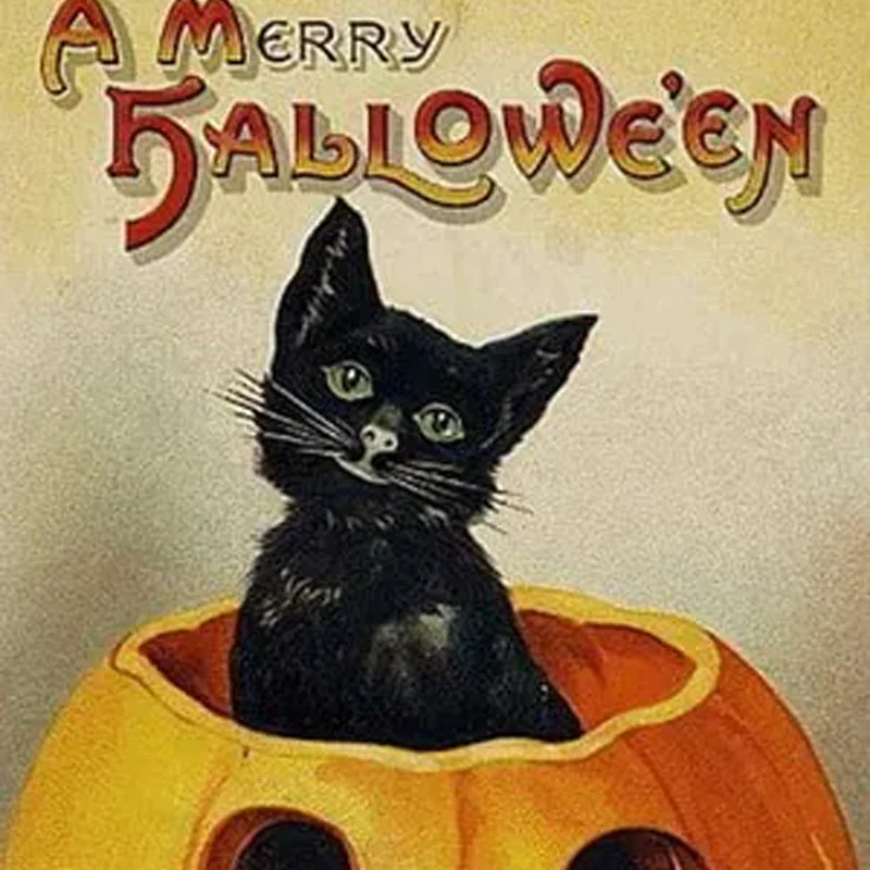 Vintage Halloween Postcard (24 pcs) - Image 9