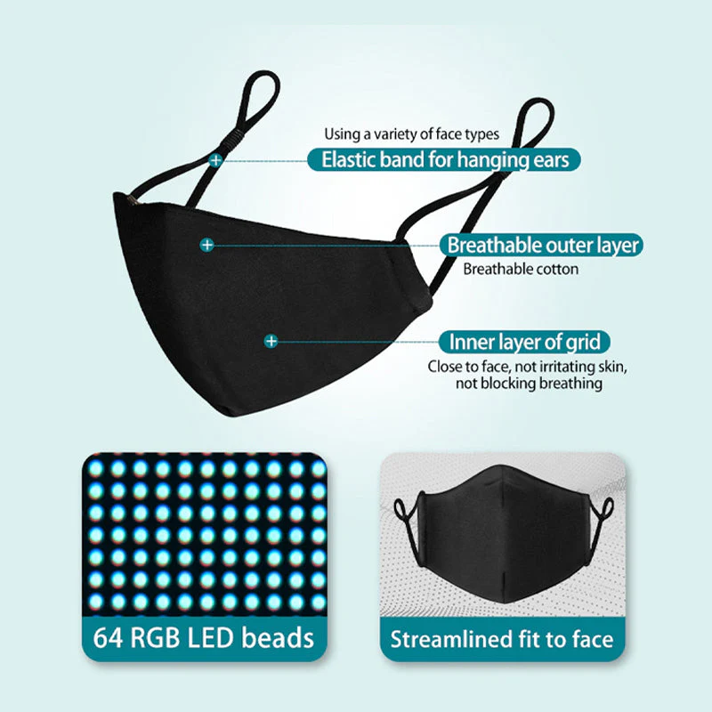 Voice Activated LED Mask - Image 4
