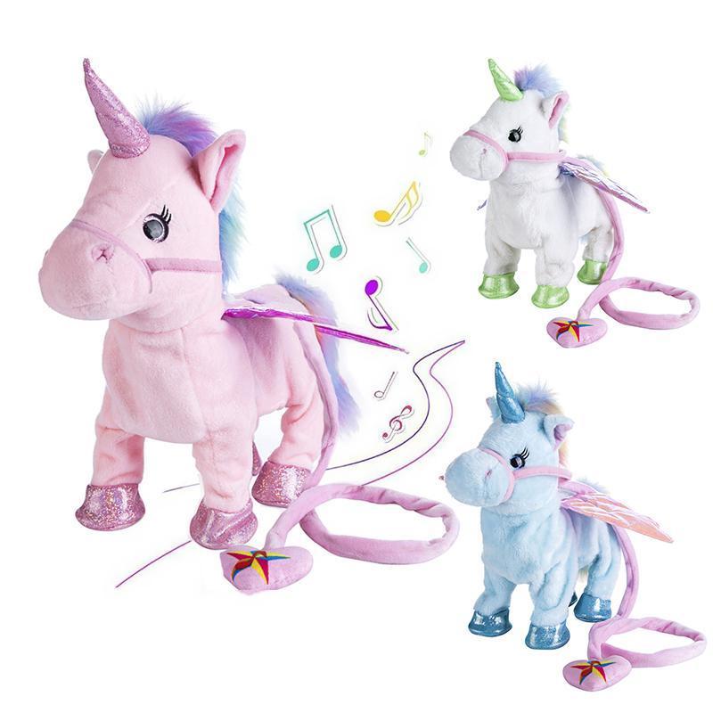 WALKING & SINGING UNICORN PLUSH TOY - Image 2