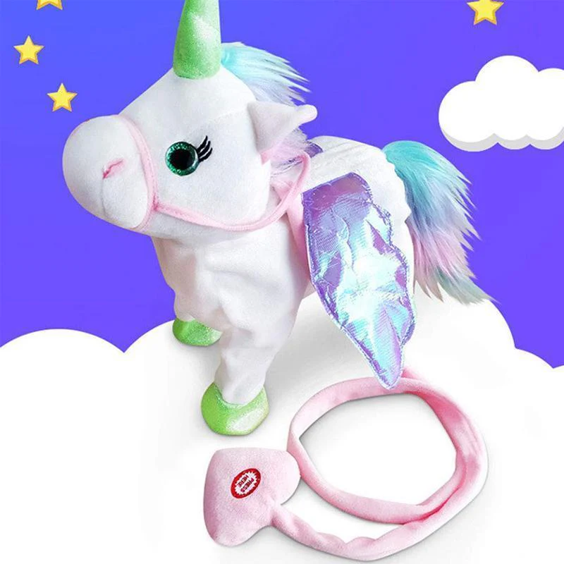 WALKING & SINGING UNICORN PLUSH TOY - Image 7