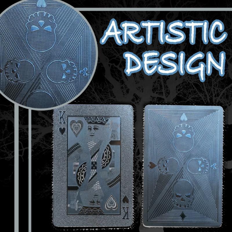Waterproof Black Diamond Playing Cards - Image 3