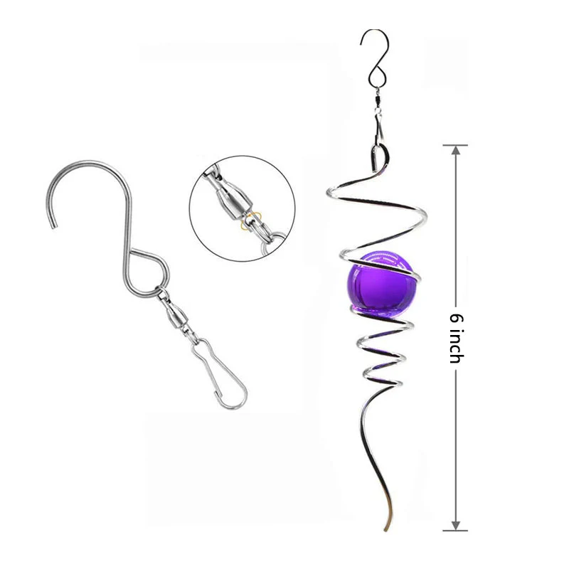 Wind Spinner Ball Spiral Tail - Image 8