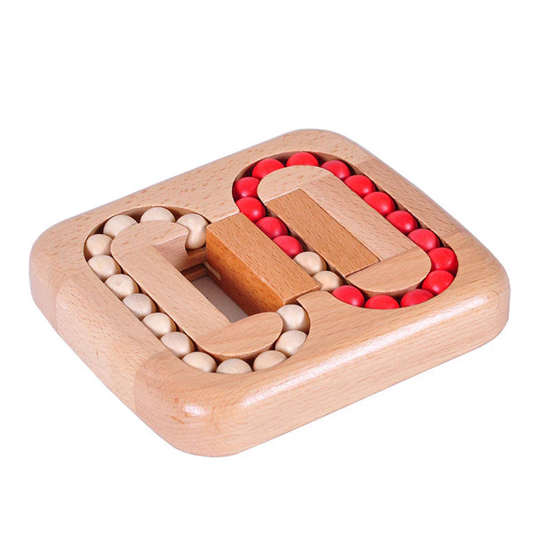 Wood Puzzle Maze Game Toy - Image 2