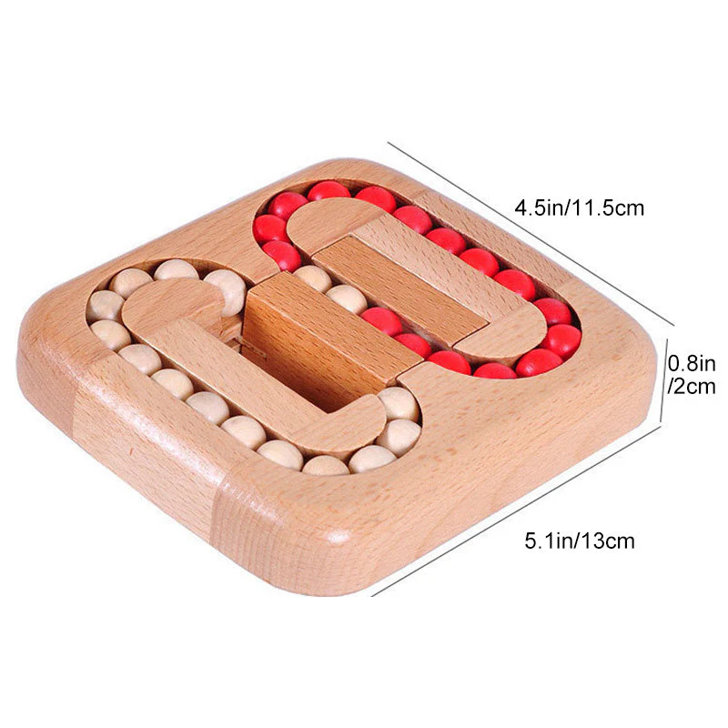 Wood Puzzle Maze Game Toy - Image 3