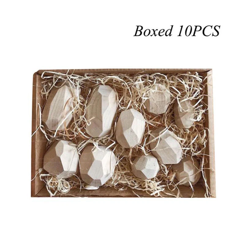 Wood Rock Set Balancing Blocks Toy - Image 12