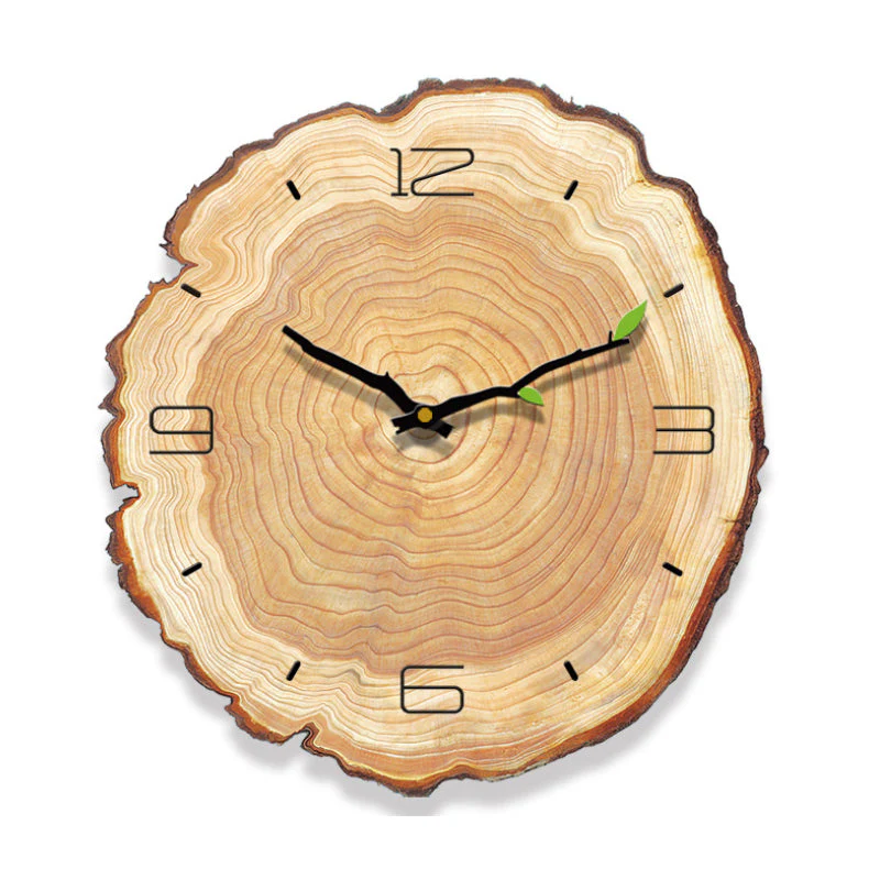 Wooden Annual Rings Wall Clock - Image 18