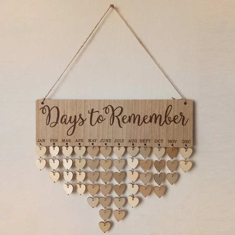 Wooden Calendar Board - Image 6