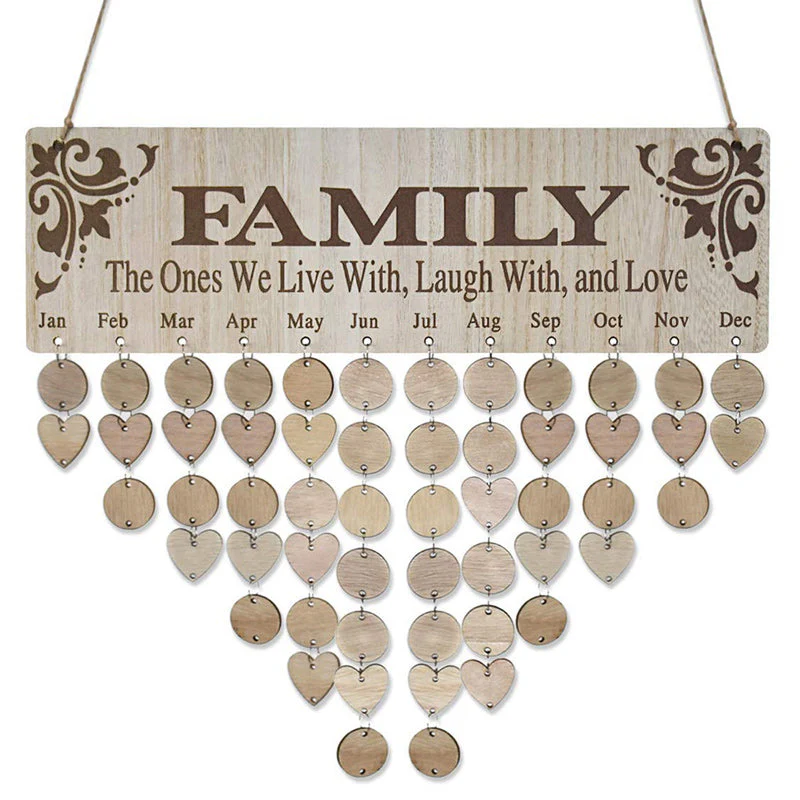 Wooden Calendar Board - Image 7