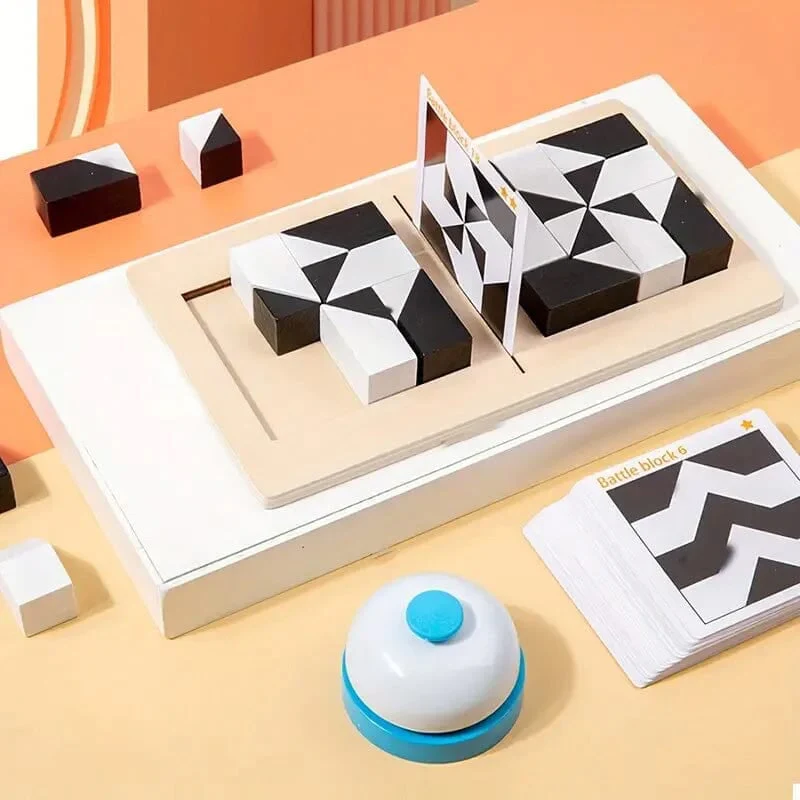 Wooden Hidden Block Puzzle - Image 2