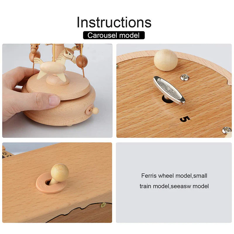 Wooden Music Box - Image 6