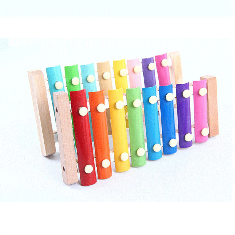 Wooden Octave Knocking Piano Baby Beat Xylophone - Image 10