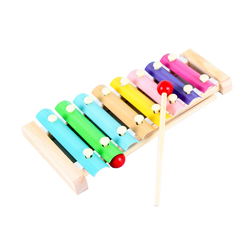 Wooden Octave Knocking Piano Baby Beat Xylophone - Image 14